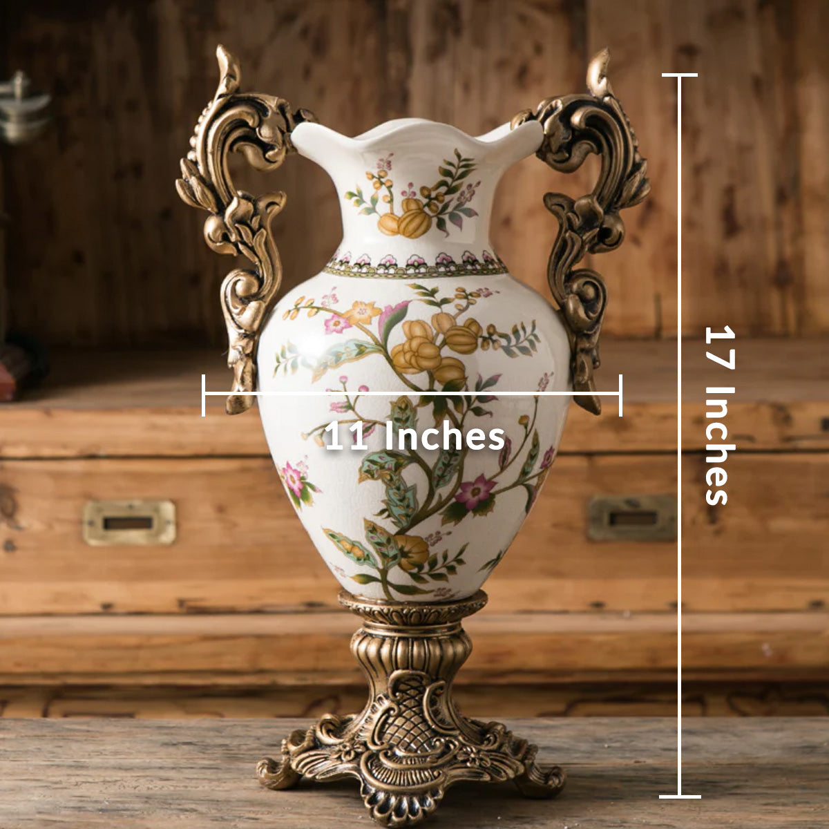 Emerald Gleam Decorative Vases & Items for Room Decoration