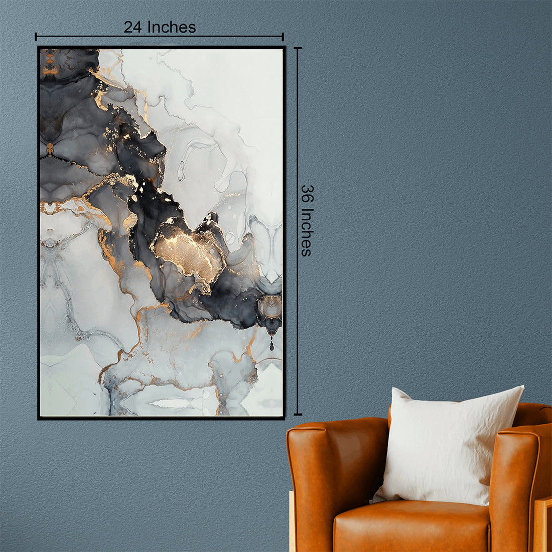 Abstract Odyssey Canvas Painting for Living Room