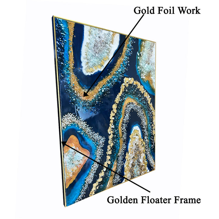 Dazzling Reverie Resin Art Painting