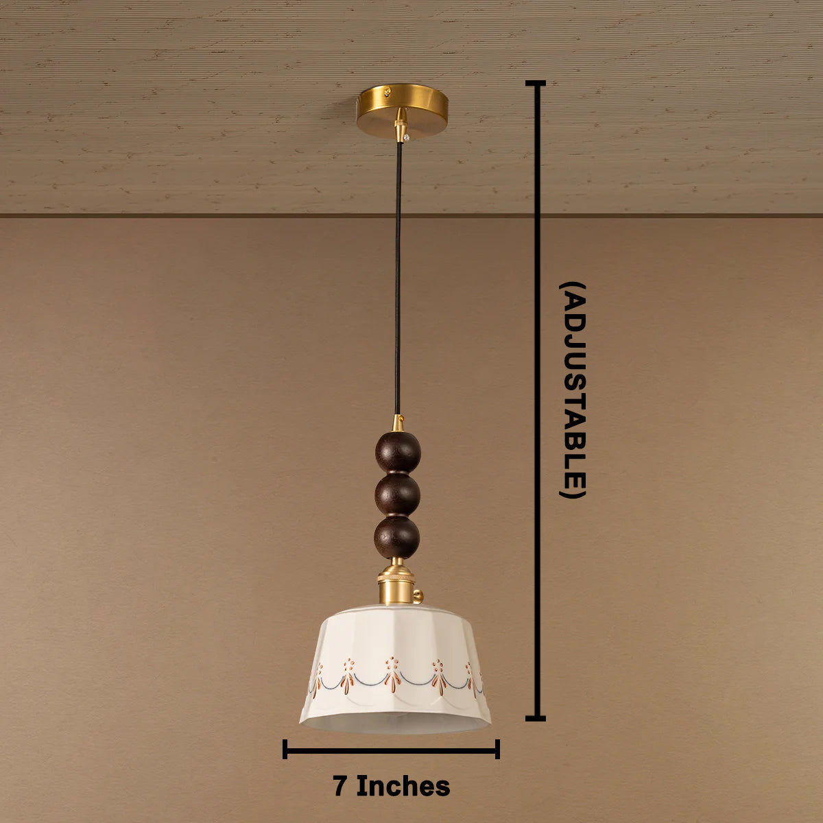 Ornate Cascade Ceiling Light For Home