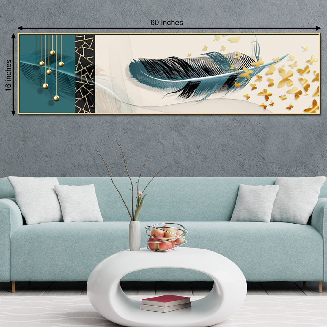 Dover Solitary Framed Canvas paintings