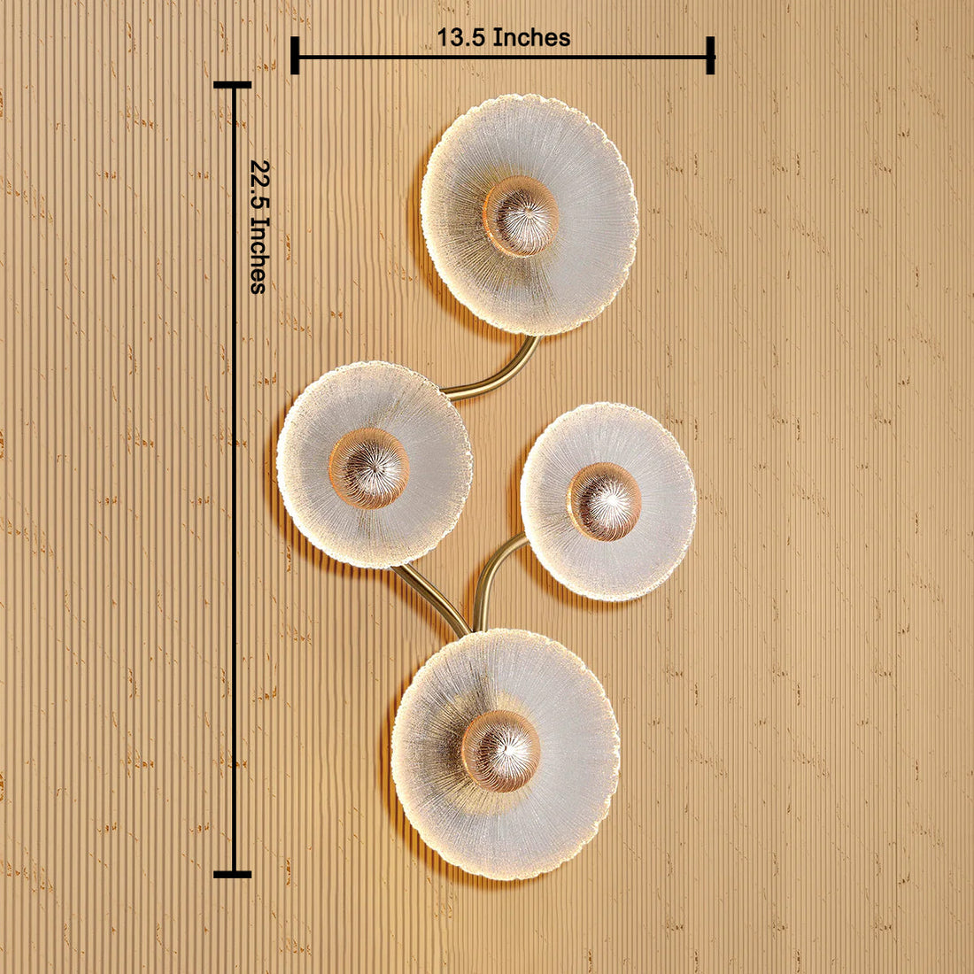Gallery Bloom Vista Wall Light for Living Room & Item for Wall Decoration