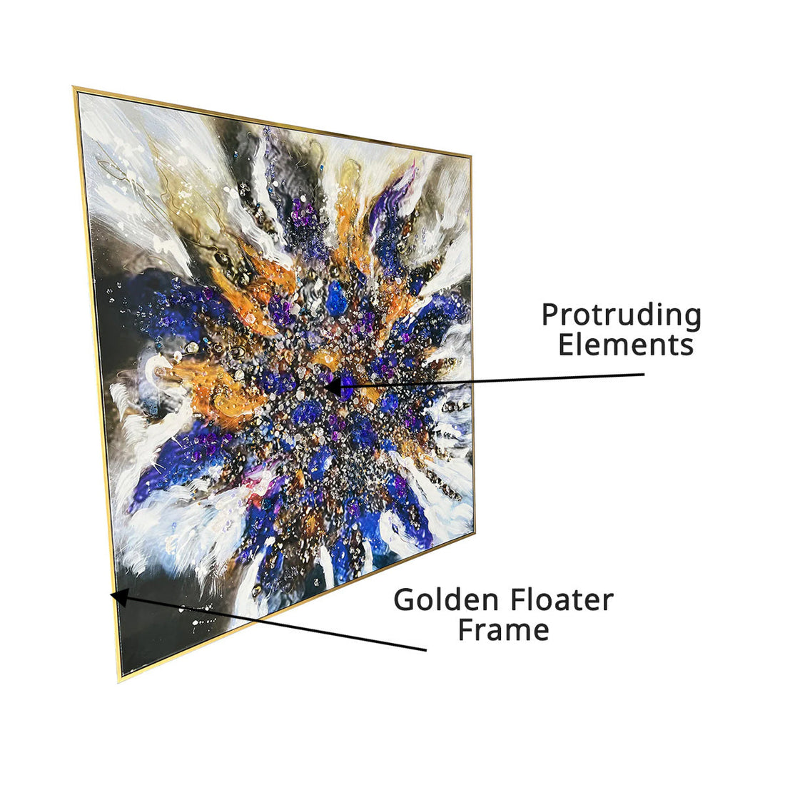 Twilight Enchantment Resin Art Painting