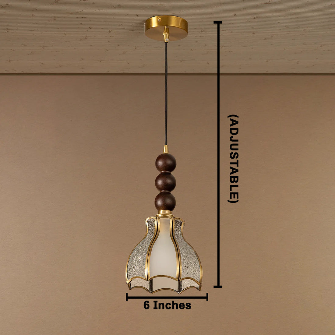 Retro Radiance Pendant Light For Home