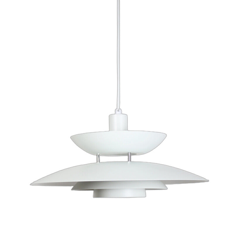 Floating Shade UFO Ceiling Light For Home - White