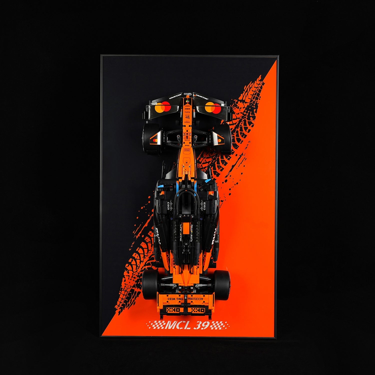 LEGO®Technic™ 42228 McLaren MCL39 F1® Car Display With Wall Mount for (LEGO® Set Include)