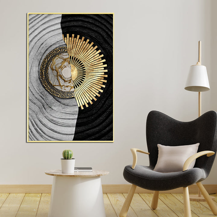 Grandeur Personified Framed Canvas Wall painting Art