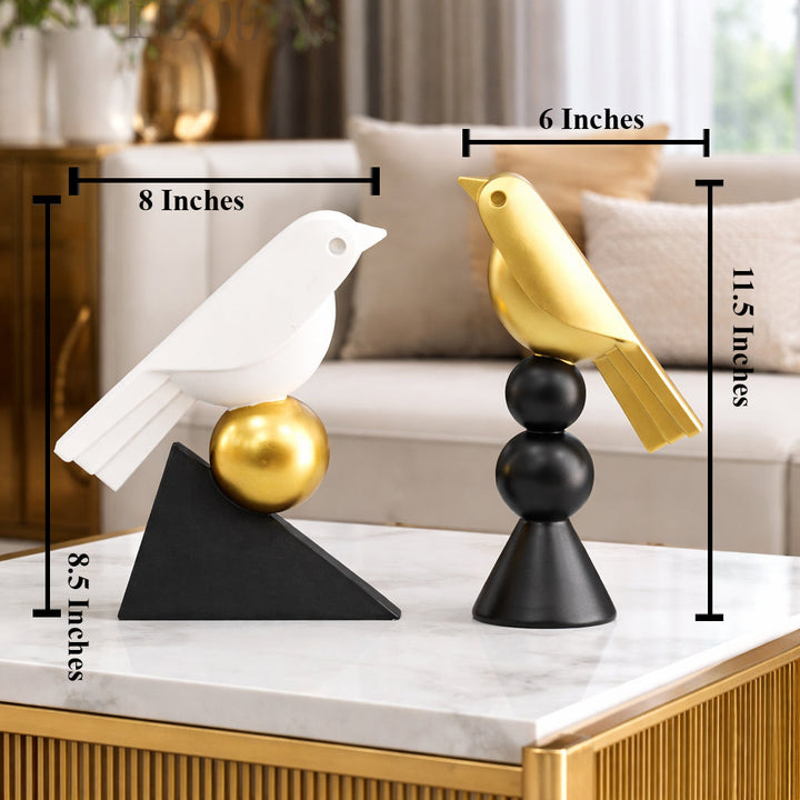 Nordic Balance Bird Showpiece For Home & Item for Home Decoration
