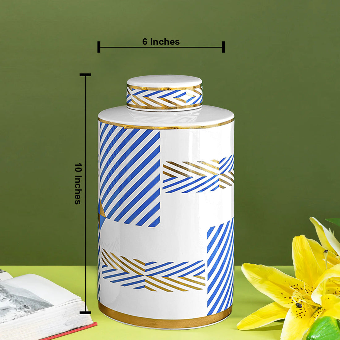 Ergazo Ceramic Jars - Medium