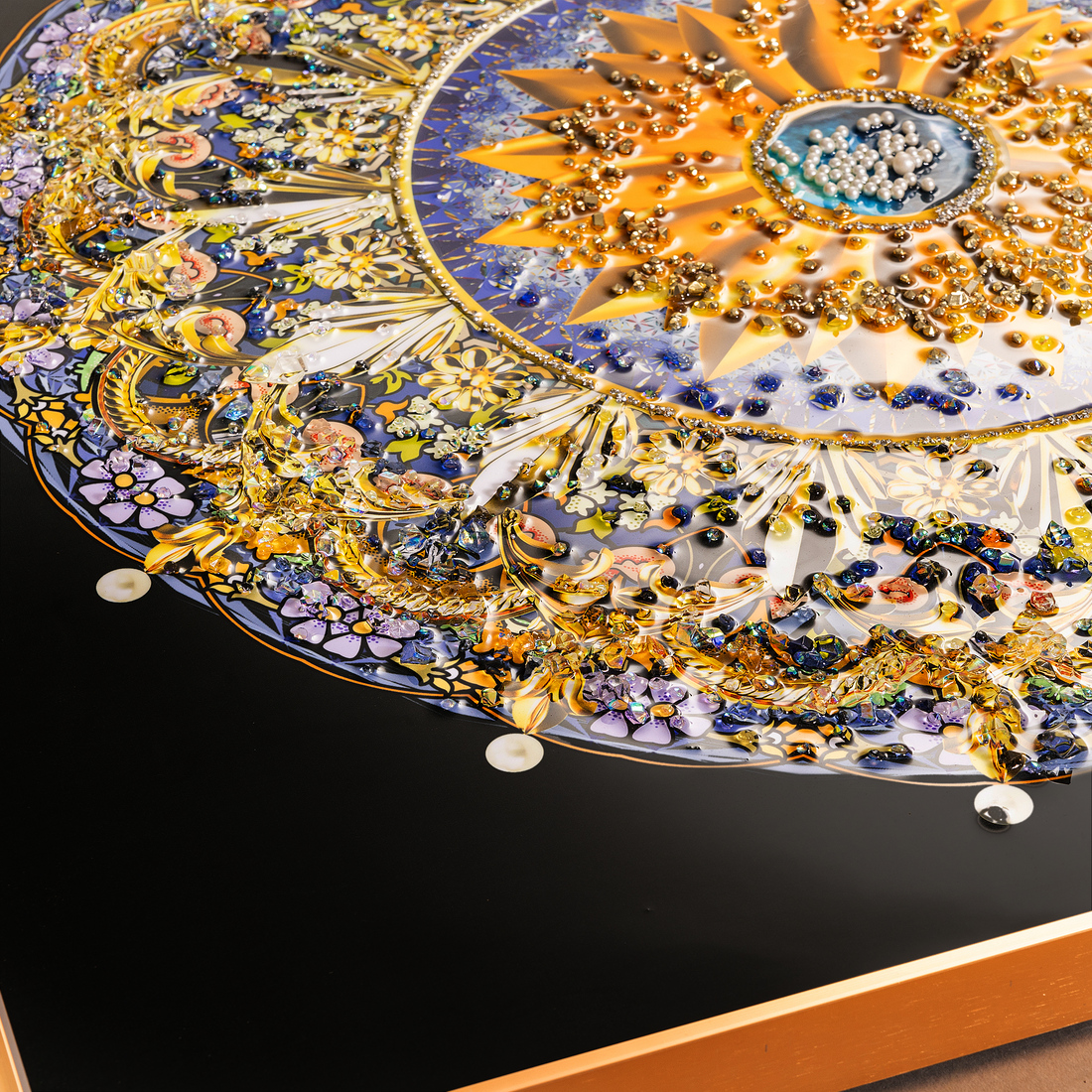 A Tapestry of Dreams Crystal Glass Modern Art Paintings