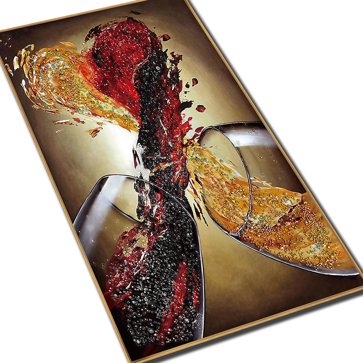 Splendour of France Crystal Glass Painting & Wall Decoration Items