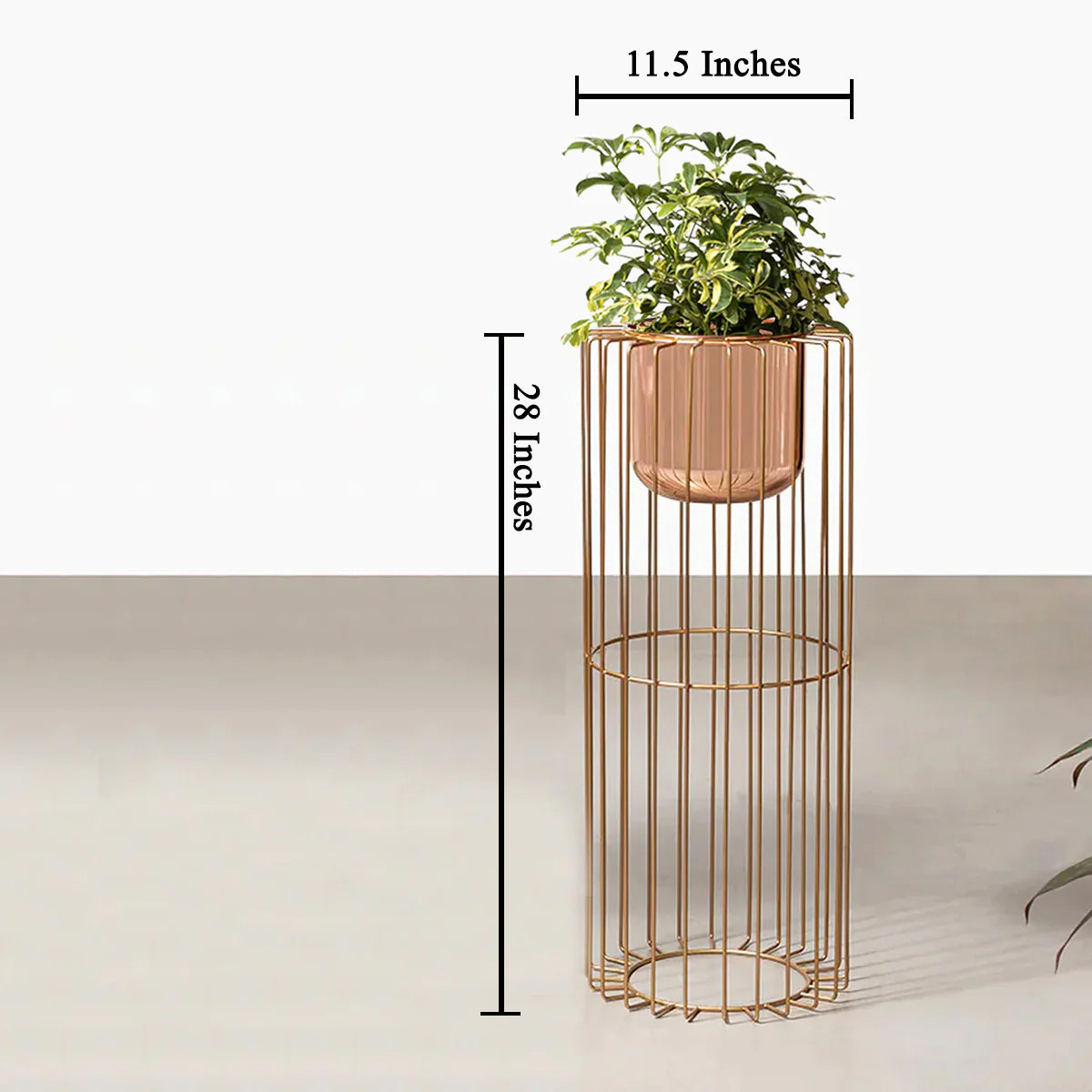 Botanic Couture Planters - Medium - Rose Gold