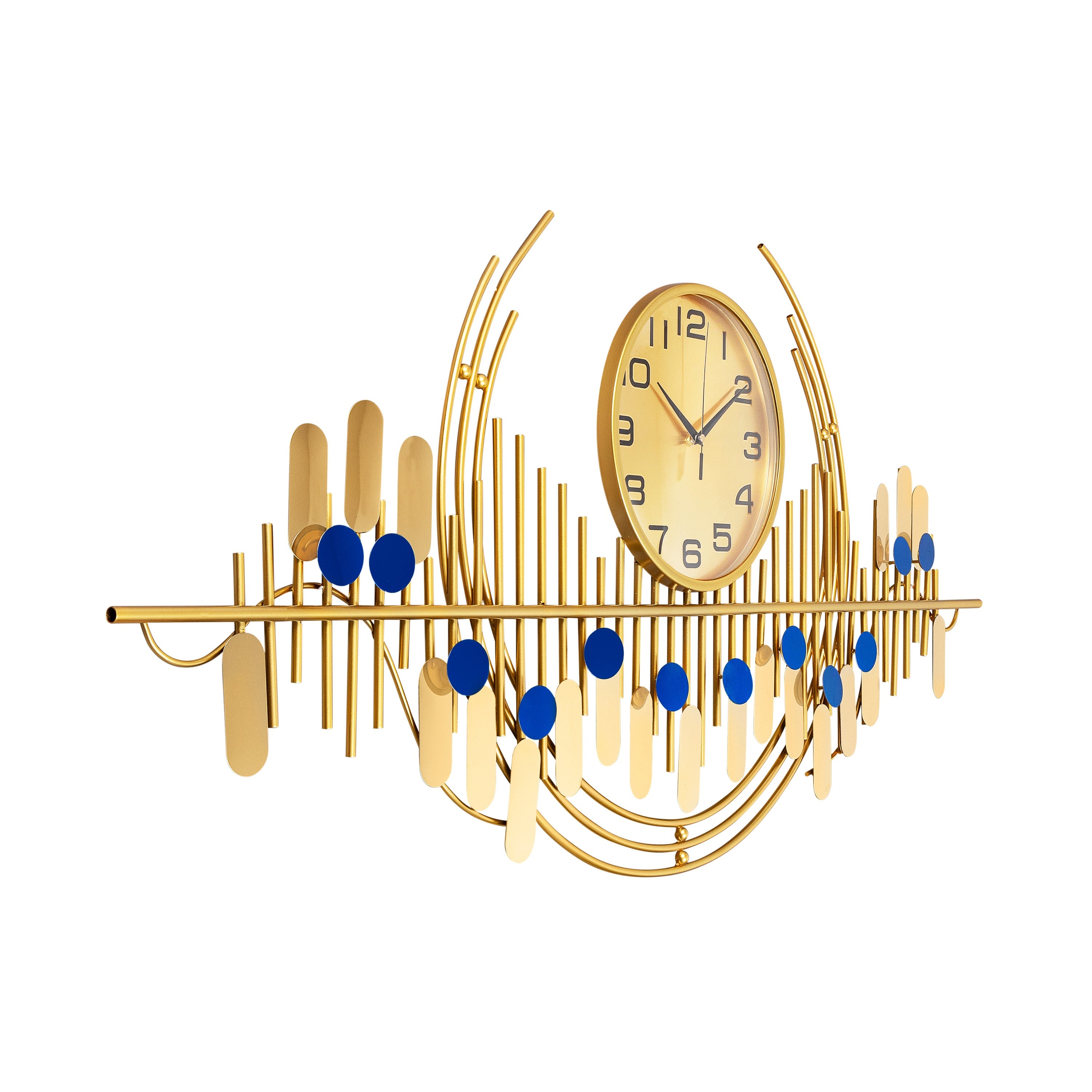 Retro Revival Metal Wall Art Clock Buy Wall Clock Online