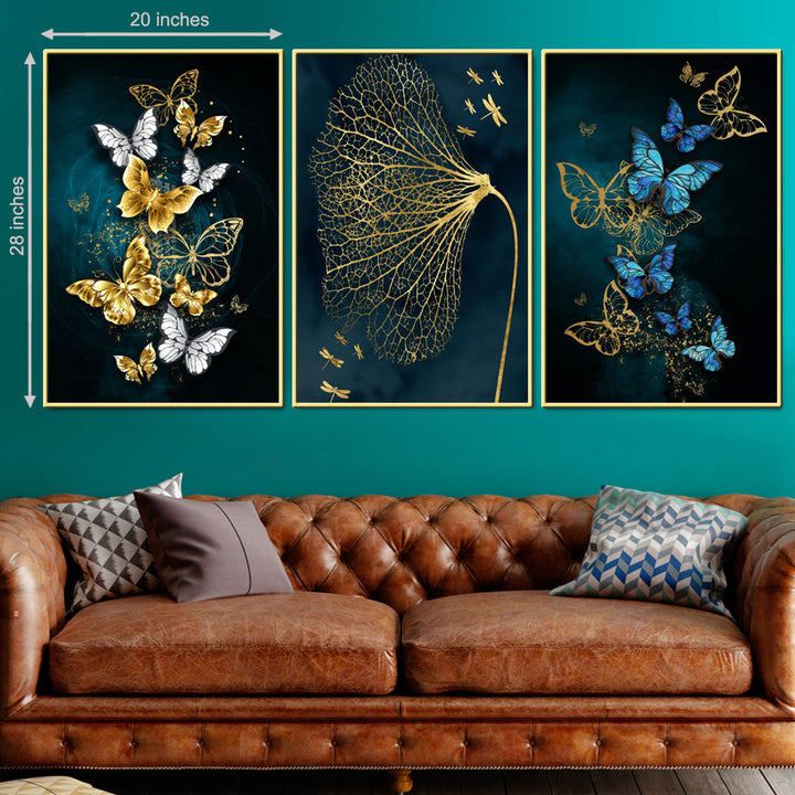 Rochester Botanical Elements & Nature Framed Canvas Wall Paintings