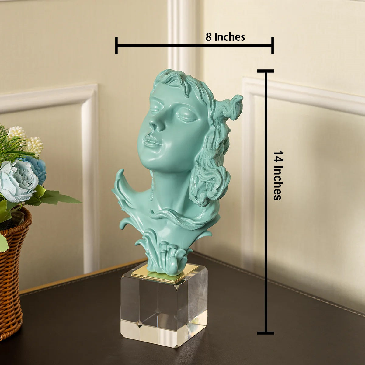 The Dreamer's Gaze  Home Decorative showpiece & Items for Room Decoration