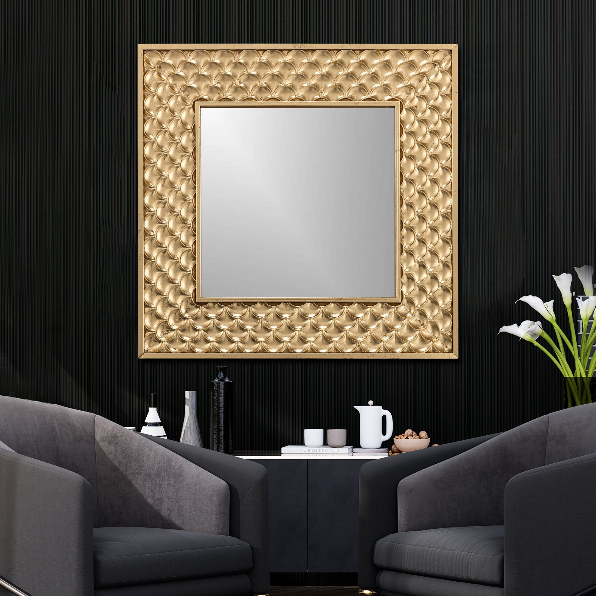Ember Light Decorative mirror for living room