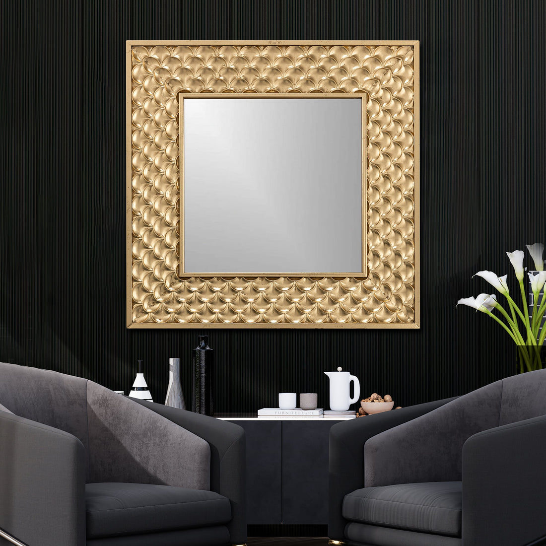 Ember Light Decorative mirror for living room