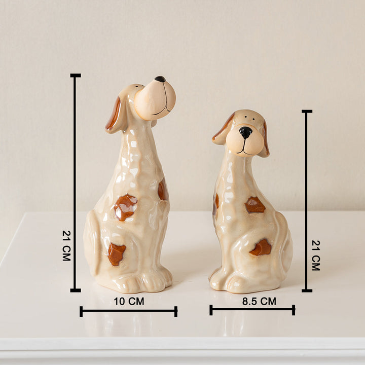 Faithful Dog Table Decoration Showpiece & Home Decoration Items