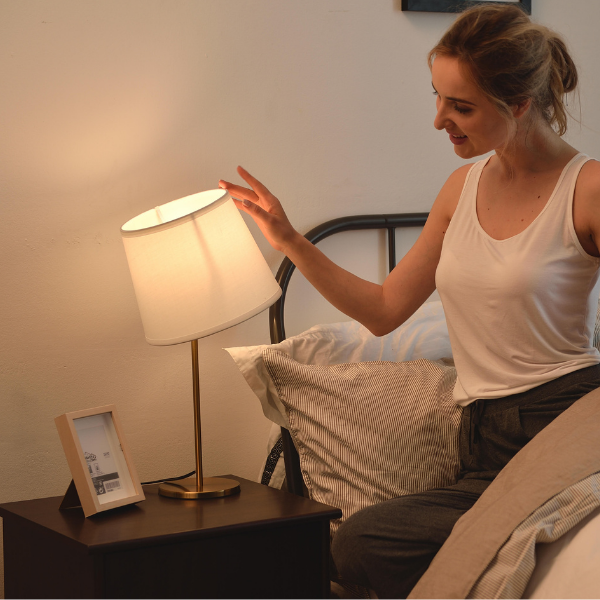 Fawn Sleek Base Stainless Steel Table Lamp for Study
