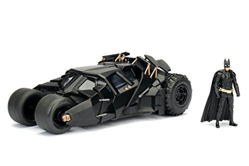 Jada Metal Batmobile with Batman Dc Figure, Pack of 1