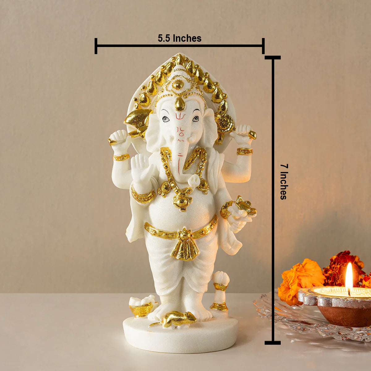Blessings of Prosperity Lord Ganesha Showpiece For Home