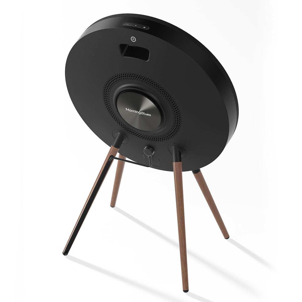 Record R1 Vinyl-Style Bluetooth Speaker, 2.1 Stereo Hi-Fi, Album Art Animation with Dynamic Mood Lyrics, Wi-Fi & Bluetooth, Home Audio & Décor