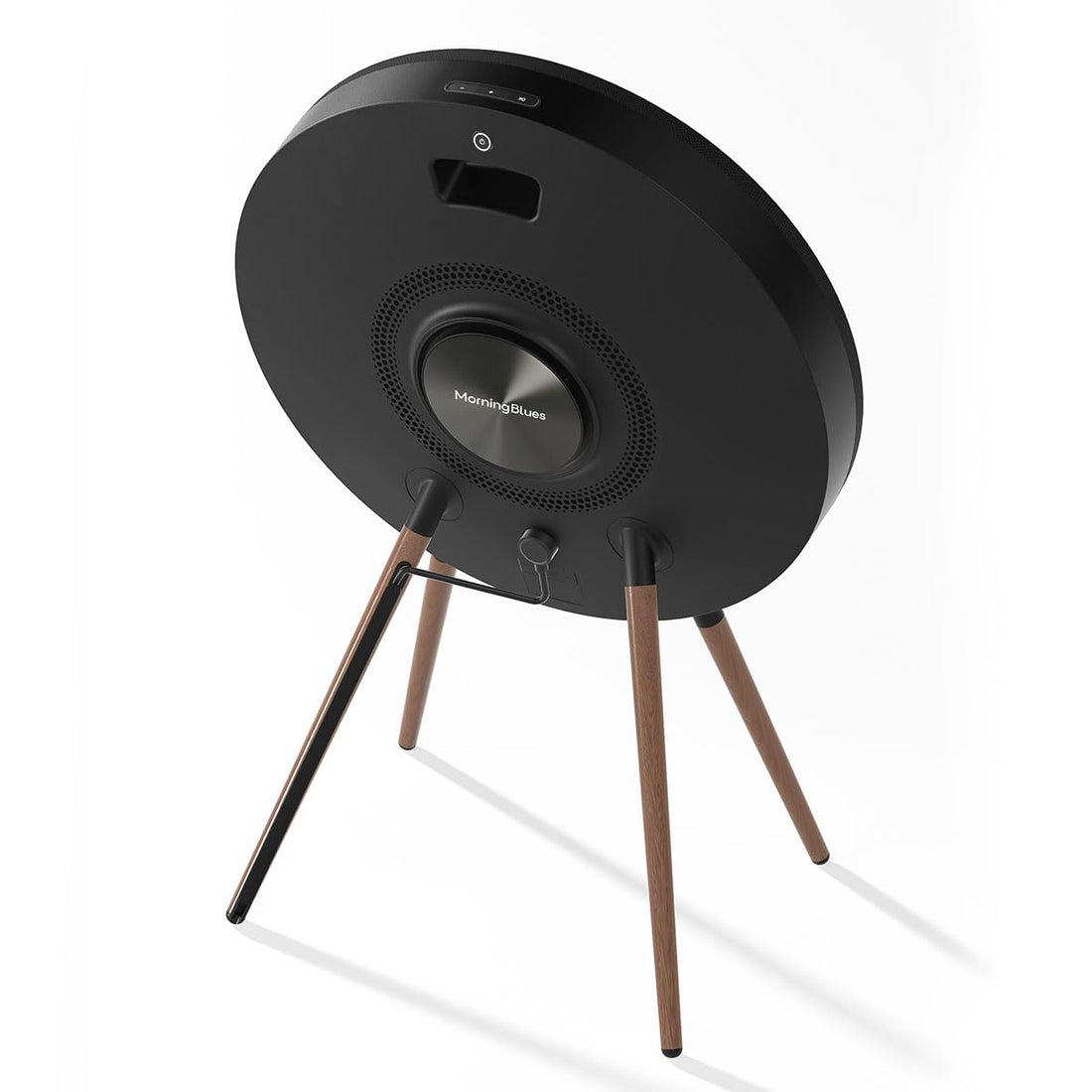 Record R1 Vinyl-Style Bluetooth Speaker, 2.1 Stereo Hi-Fi, Album Art Animation with Dynamic Mood Lyrics, Wi-Fi & Bluetooth, Home Audio & Décor