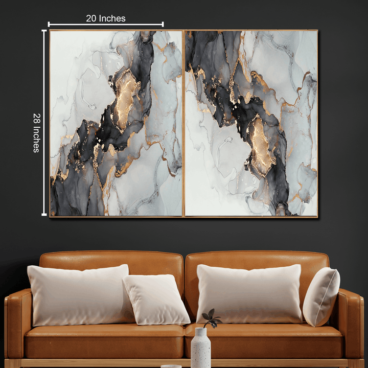 Cosmic Drift Canvas Painting for home décor