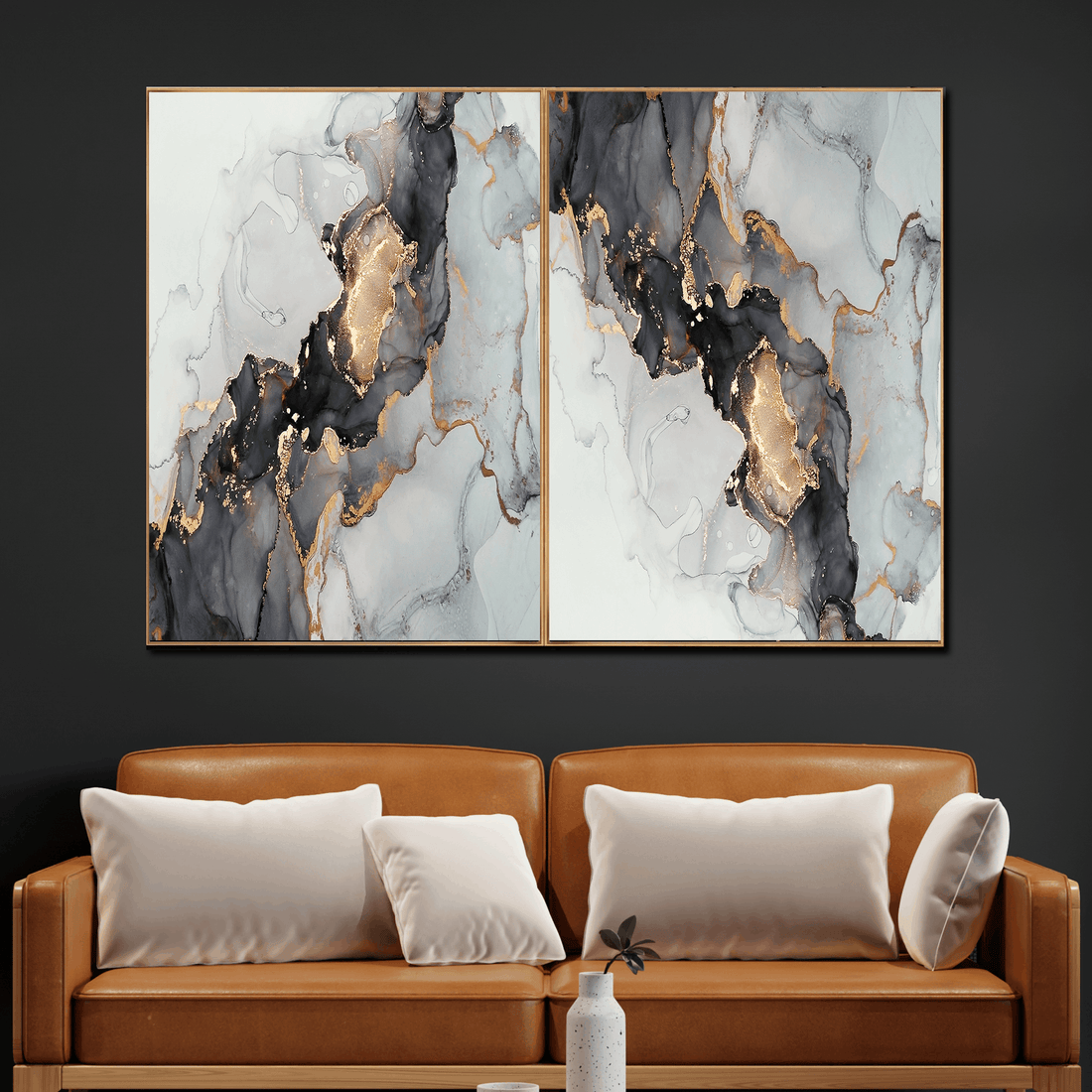 Cosmic Drift Canvas Painting for home décor