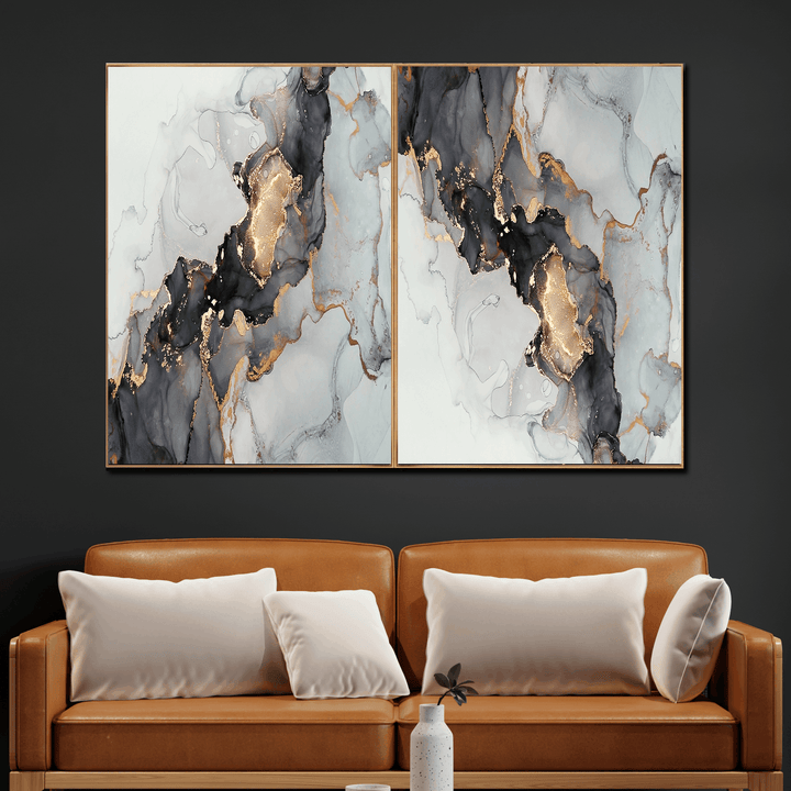 Cosmic Drift Canvas Painting for home décor
