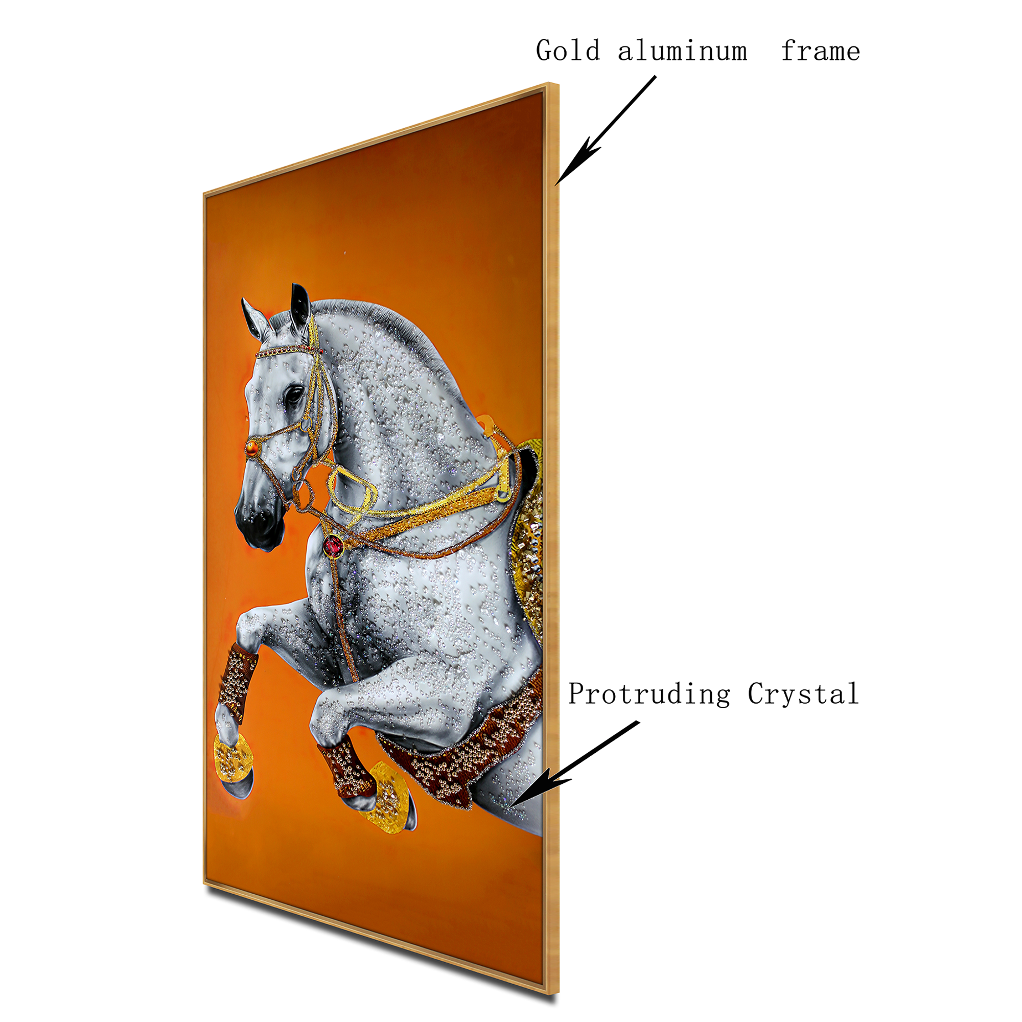 Timeless Trot Crystal Glass Online paintings