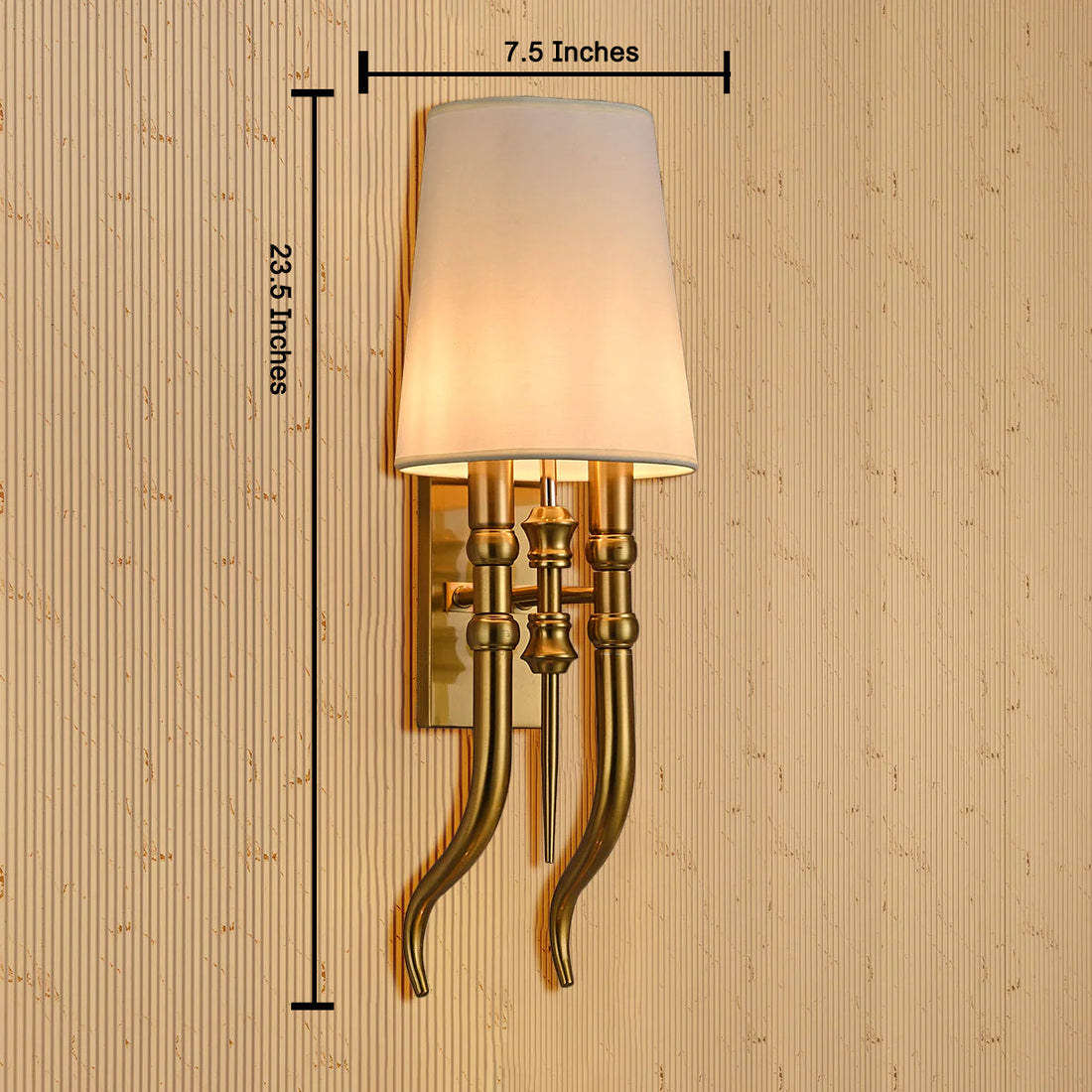 Arcadia Triform Wall Lamp for living Room