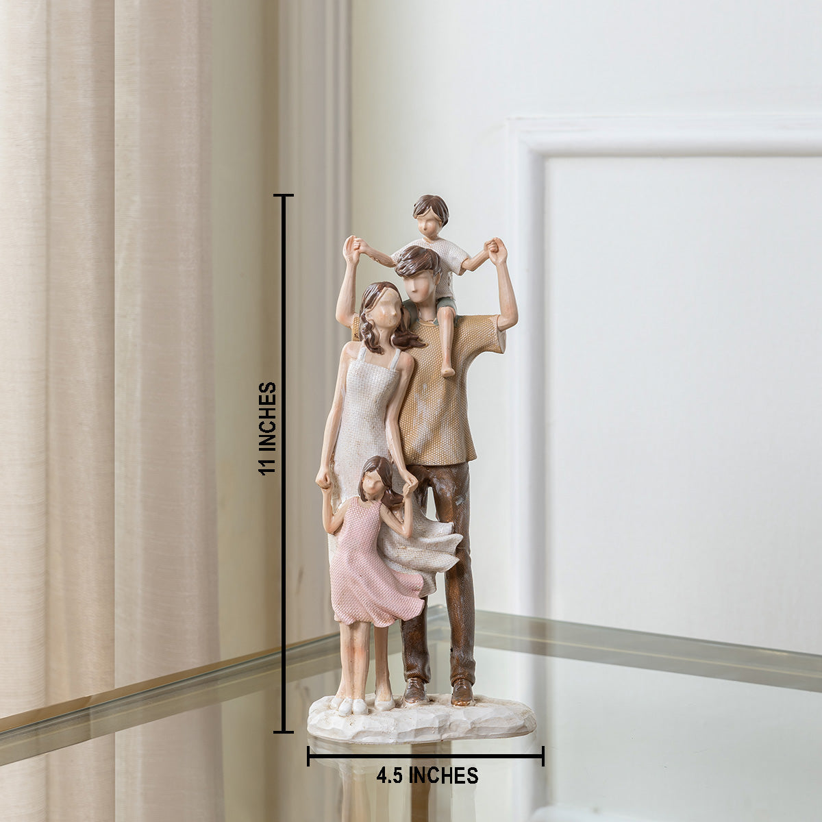Forever Family Moment Home Decoration Showpiece & Table Decorative Showpiece