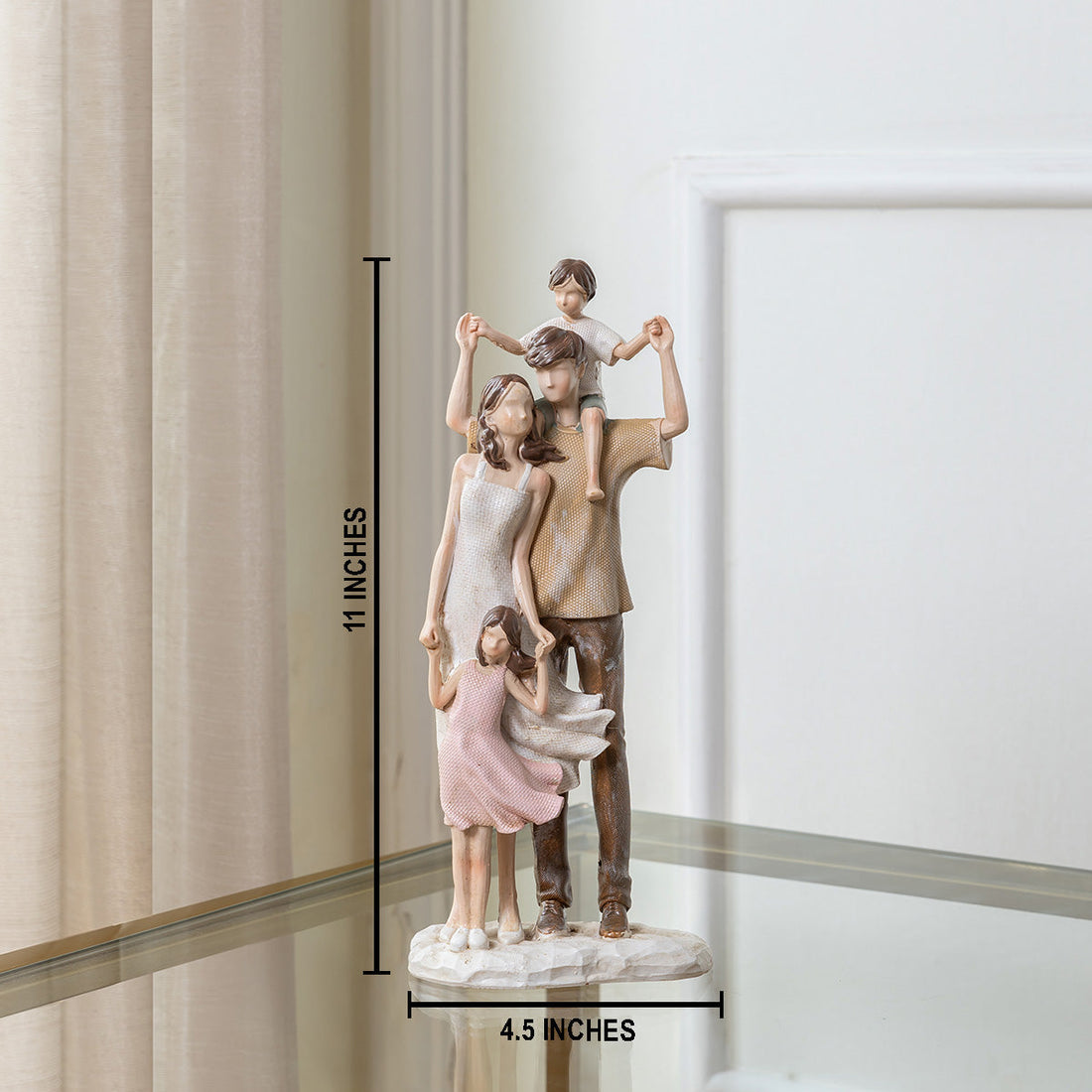 Forever Family Moment Home Decoration Showpiece & Table Decorative Showpiece