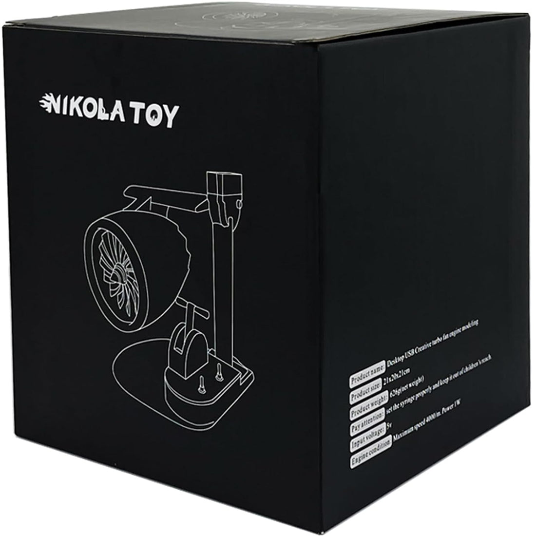 Jet Engine Fan Aircraft Turbofan Turbojet Model Kit
