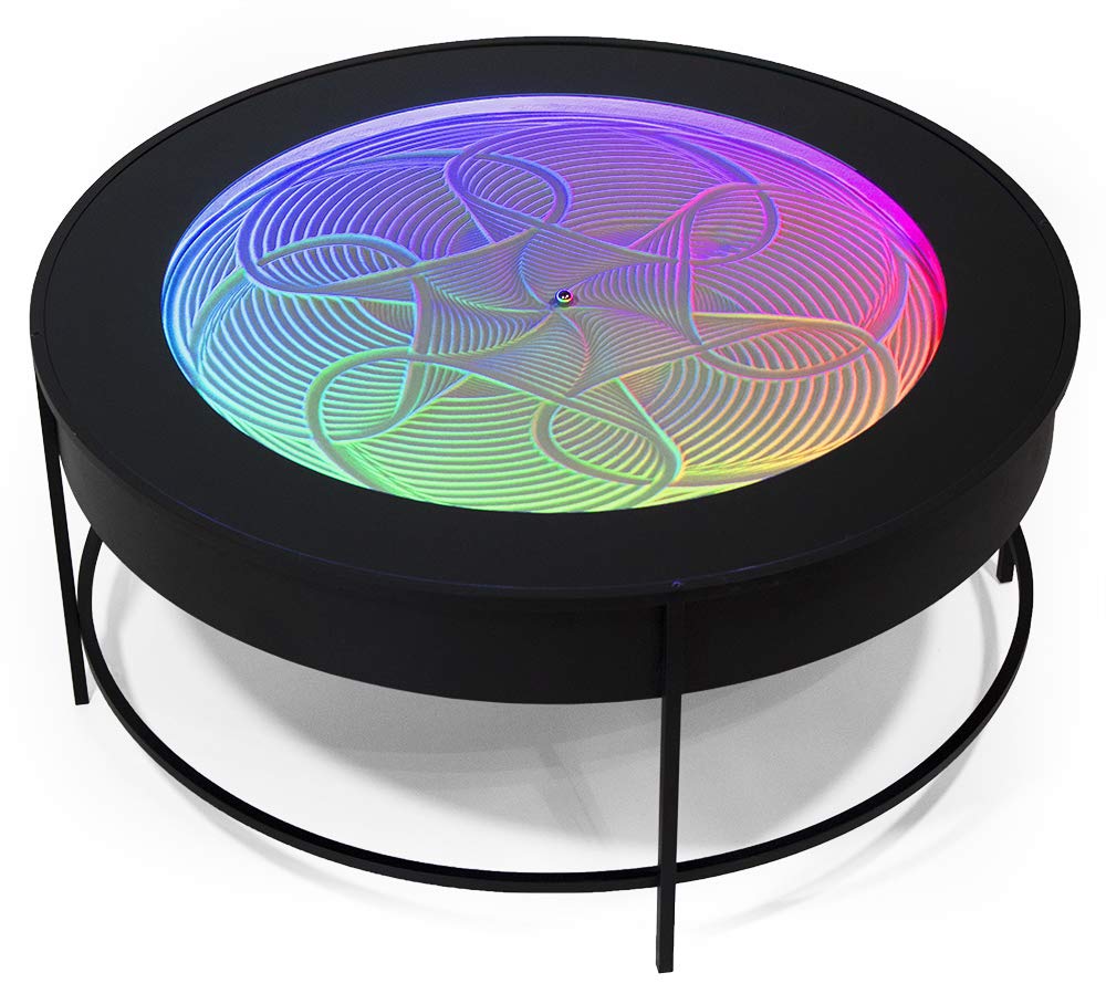 Sisyphus Metal Coffee Table (Black Metal)