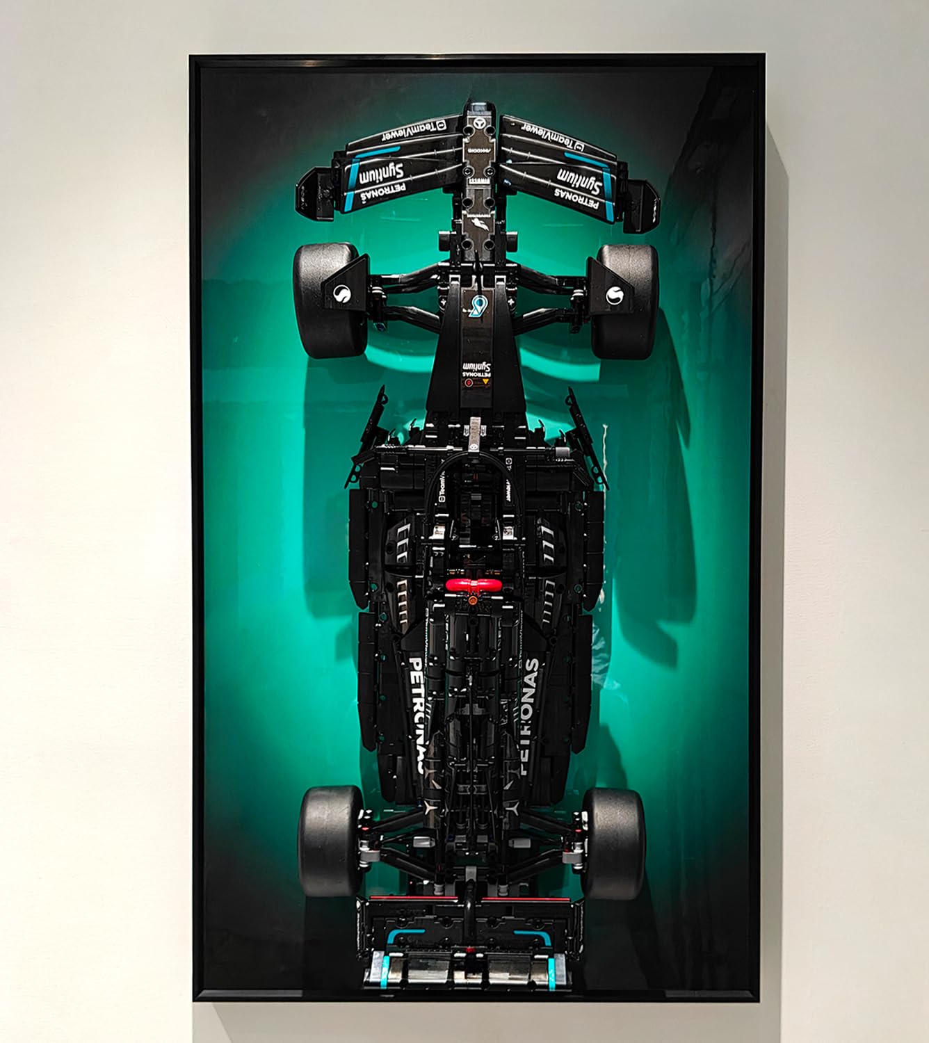 LEGO Technic Mercedes-AMG F1 W14 E Display Wall Mount (Car Included)