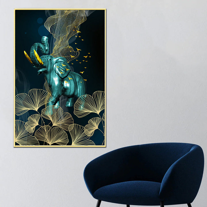 Hues of Nature Framed Canvas Wall Paintings for Home