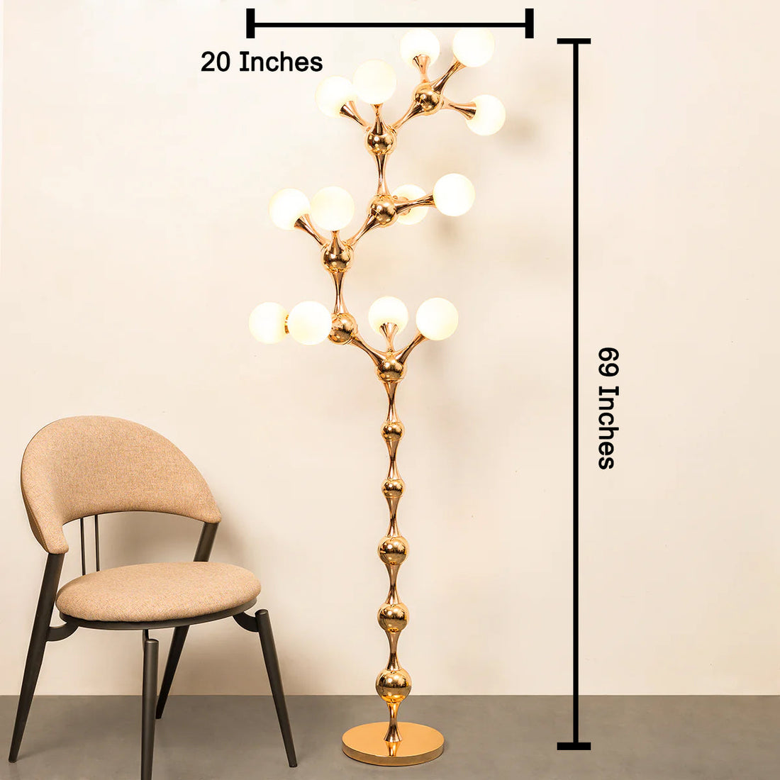Moonberry Branch Floor Lamp & Item for Home Decoration