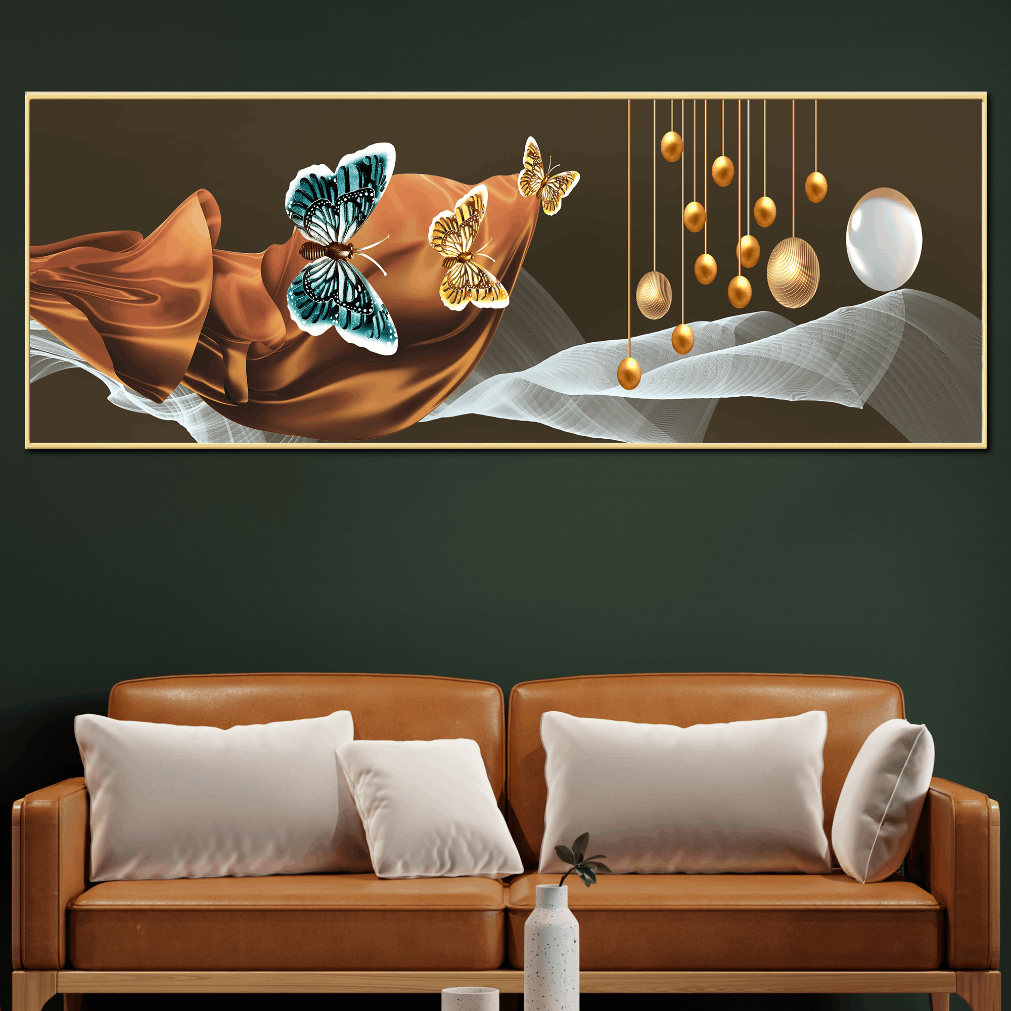 Mystical Garden Canvas Print For Wall Decoration at Home