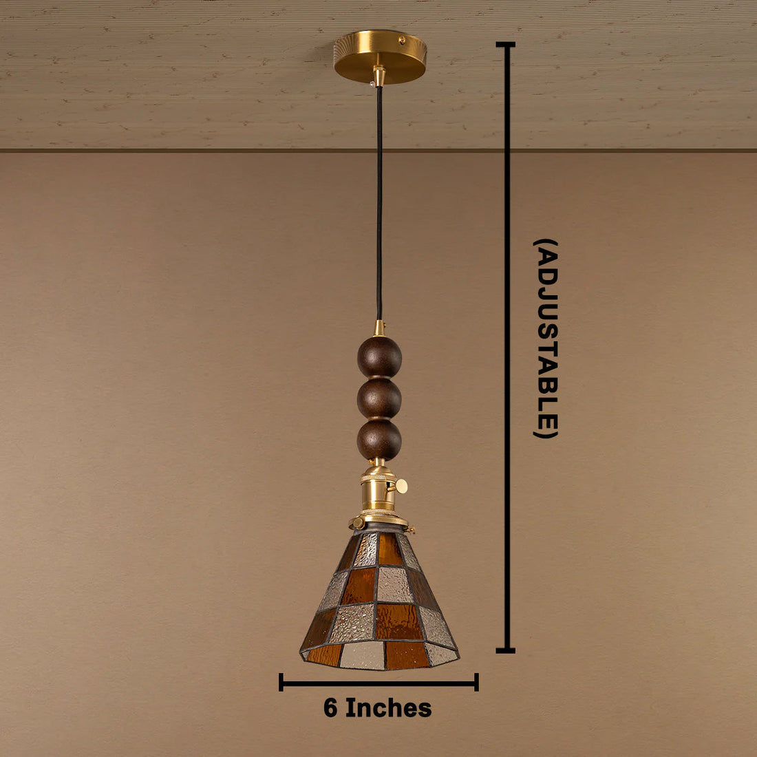 Warm Harvest Pendant Ceiling Light For Living Room