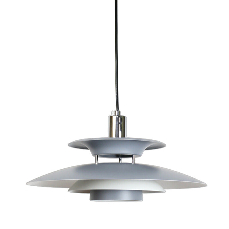 Arctic Wave UFO Pendant For Living Room & Item for Home Decoration - Grey