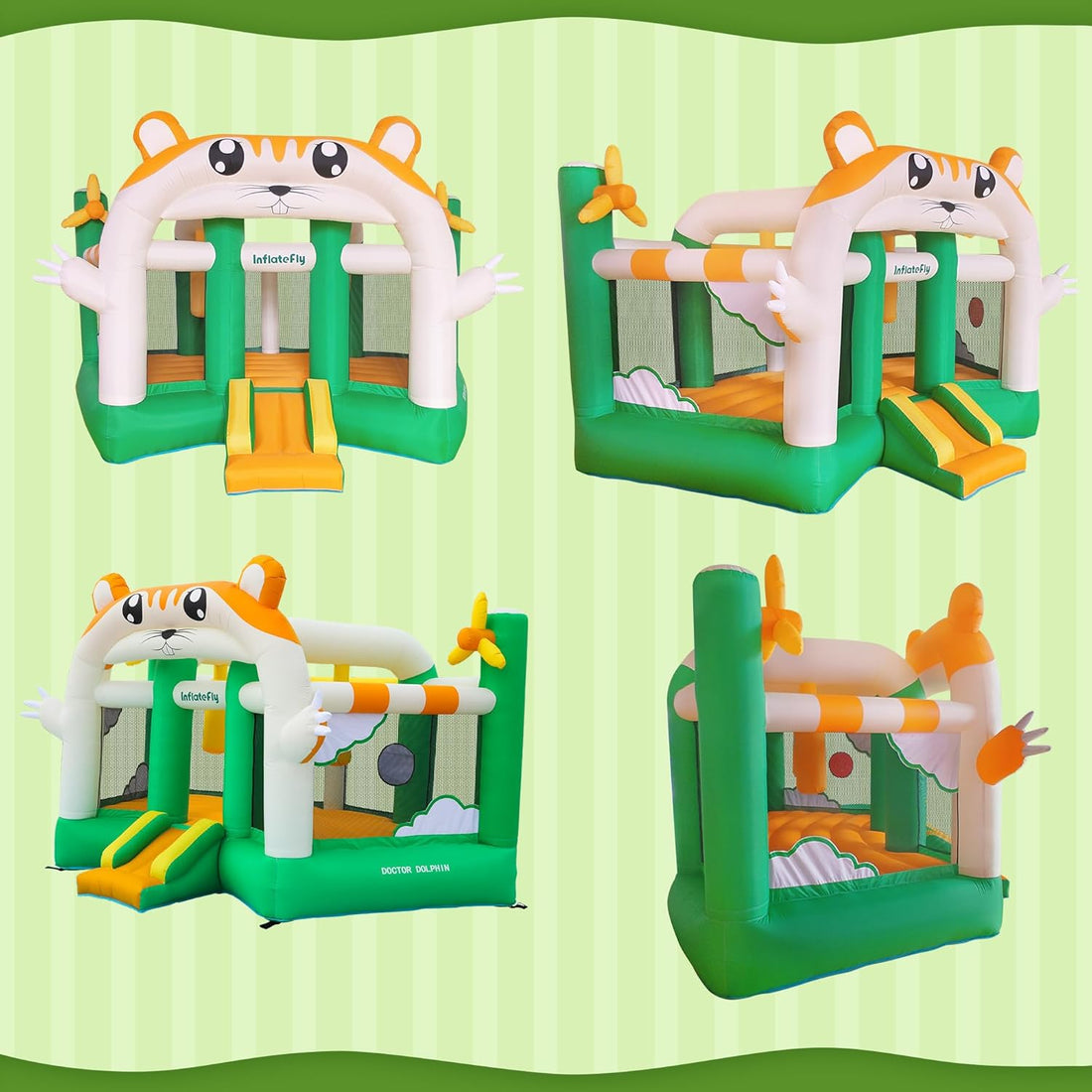 Inflatable Bounce House for Kids with Blower