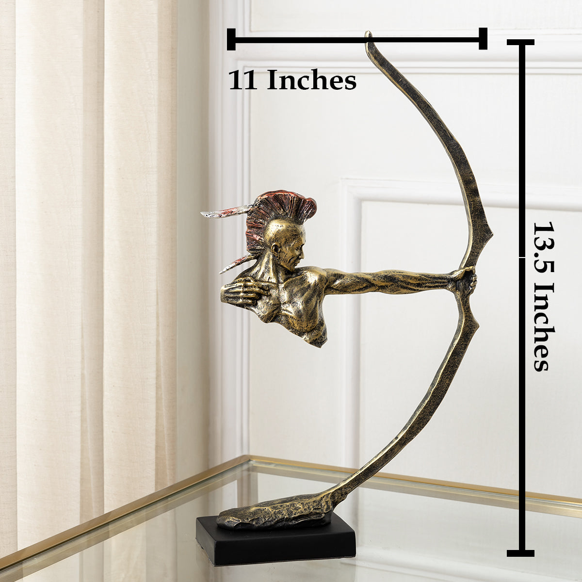 Archer's Legacy Home Decoration Showpiece