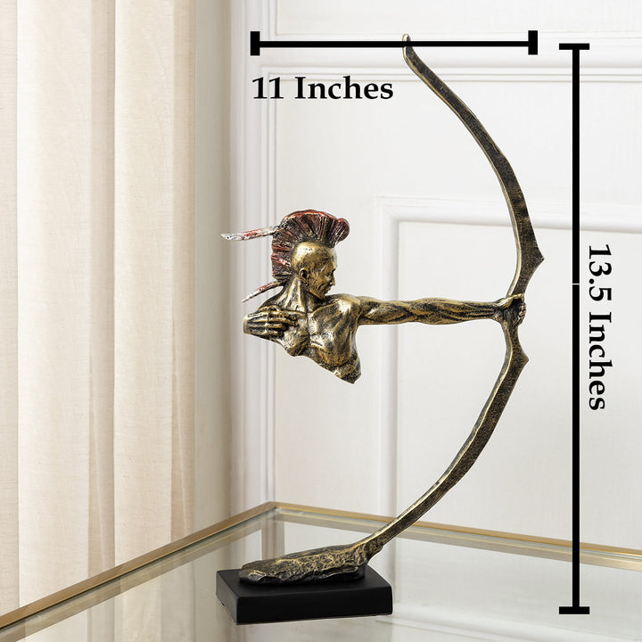 Archer's Legacy Home Decoration Showpiece