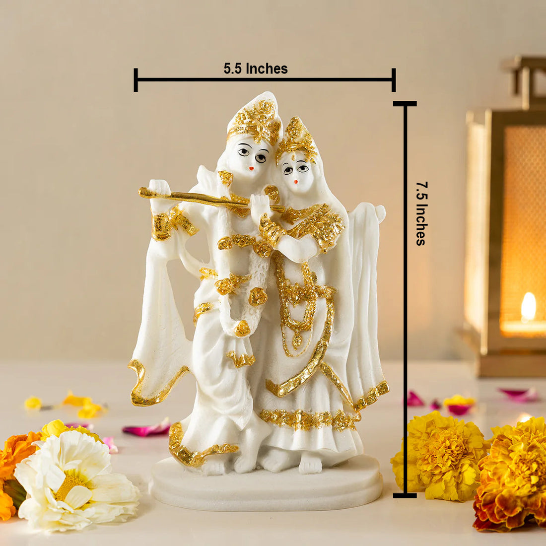 Blessings of Love Radha Krishna Showpiece For Home
