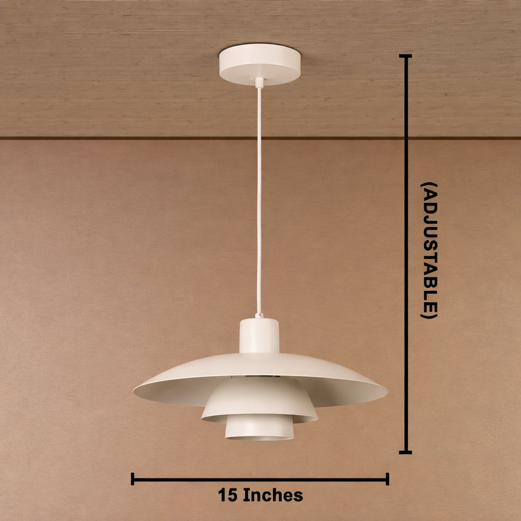 Moon Veil Pendant Light For Living Room (N)