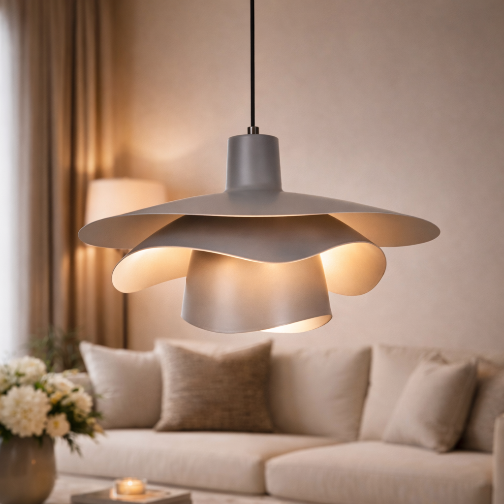 Nest UFO Pendant Light For Home & Item for Home Decoration - Grey