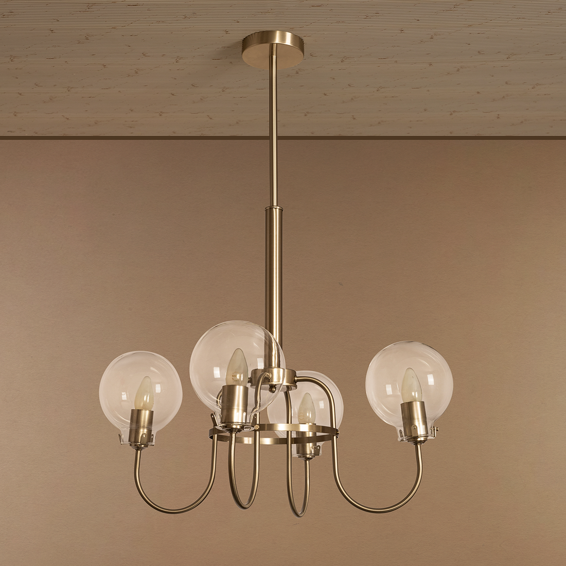 Starlit Arc Chandelier Light For Living Room