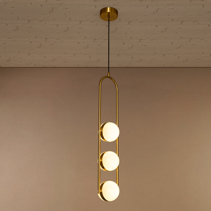 Trinity Sphere Elegance Pendant Light For Living Home